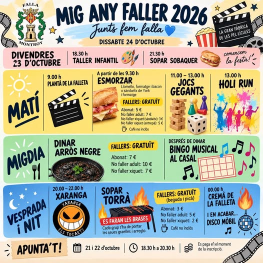 🔹Mig Any Falla de Montroi.