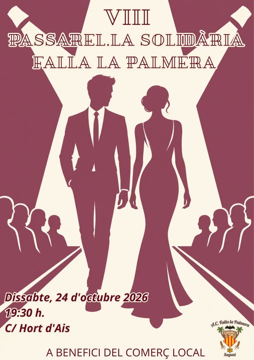 ✨ TORNA LA PASSAREL·LA SOLIDÀRIA DE LA FALLA LA PALMERA SAGUNTO! ✨
