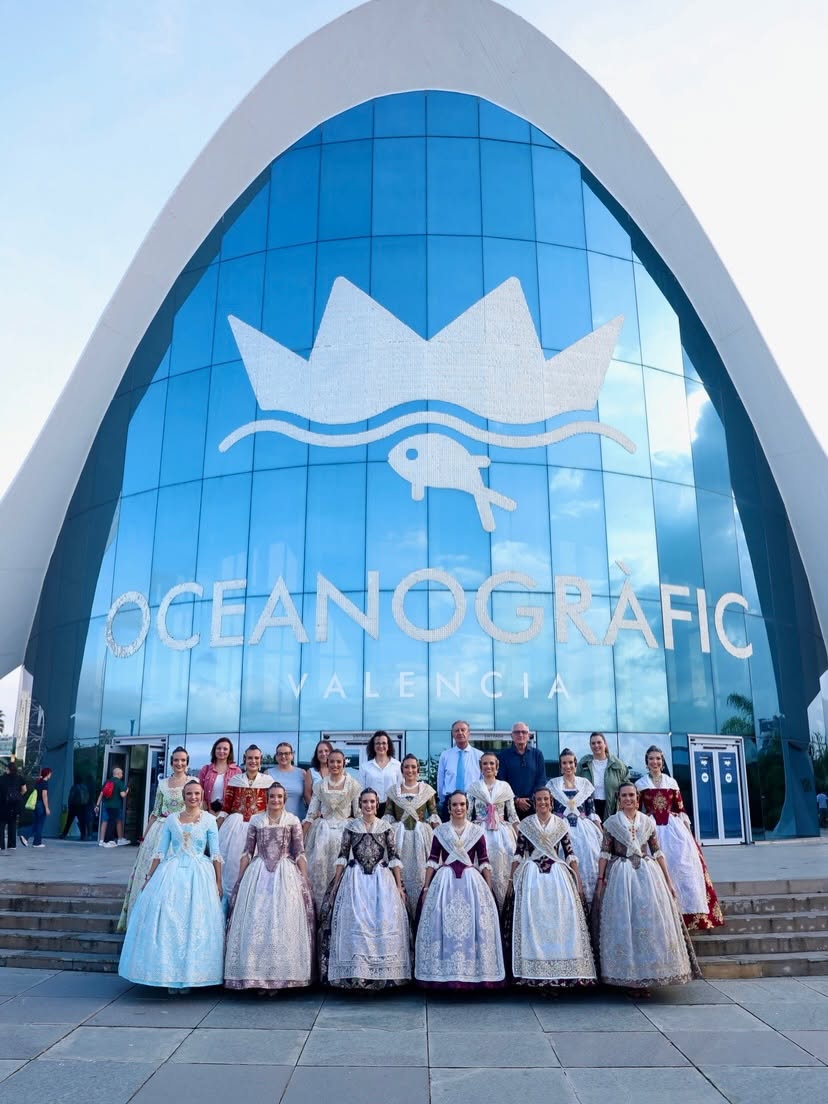 🌊💙Las candidatas visitan el Oceanogràfic València.