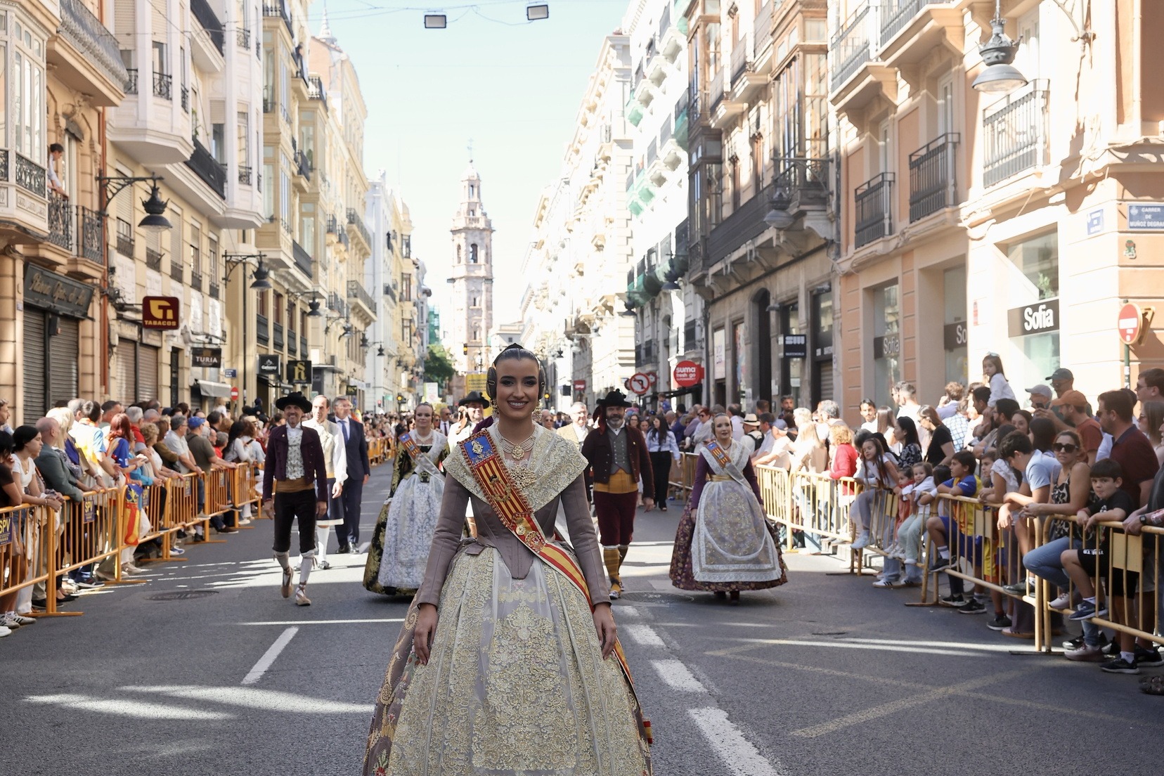 💙💛❤️ Valencia celebra el 9 d’Octubre.