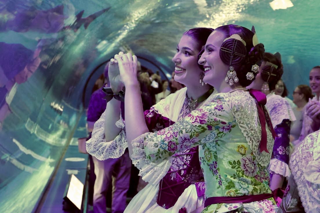 🌊💙Las candidatas visitan el Oceanogràfic València.