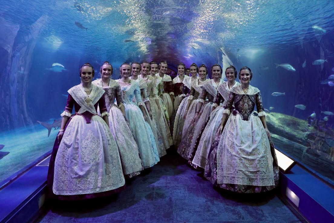 🌊💙Las candidatas visitan el Oceanogràfic València.