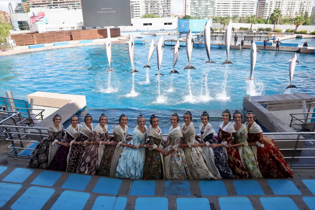 🌊💙Las candidatas visitan el Oceanogràfic València.