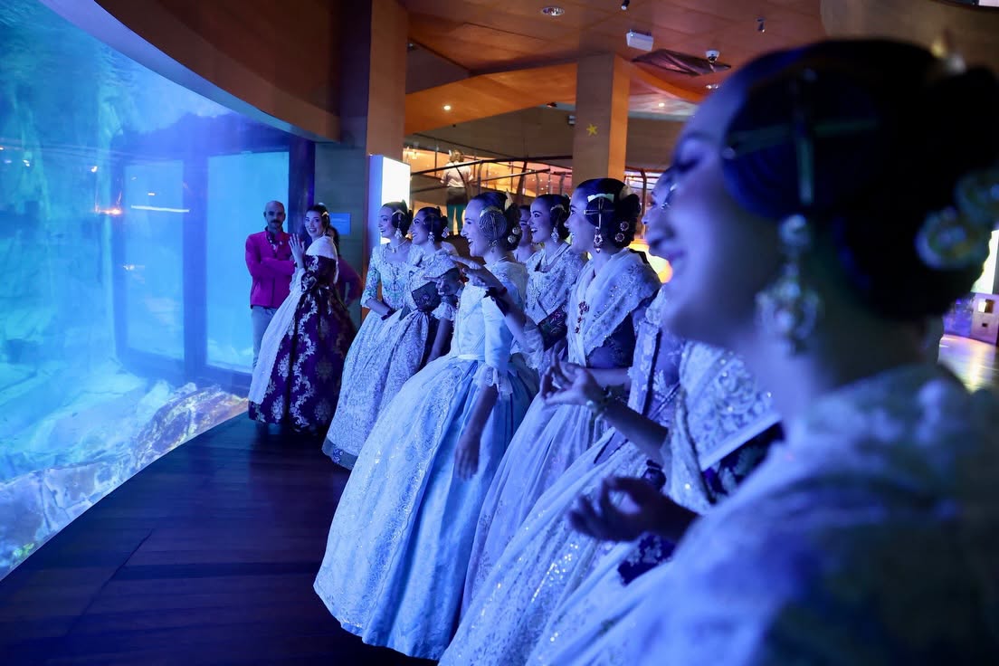 🌊💙Las candidatas visitan el Oceanogràfic València.