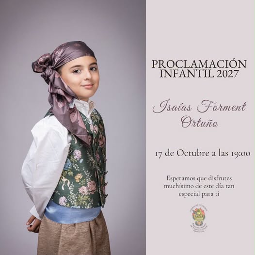 ✨ PROCLAMACIÓN PRESIDENTE INFANTIL FALLA VENEZUELA - AGUSTIN SALES.