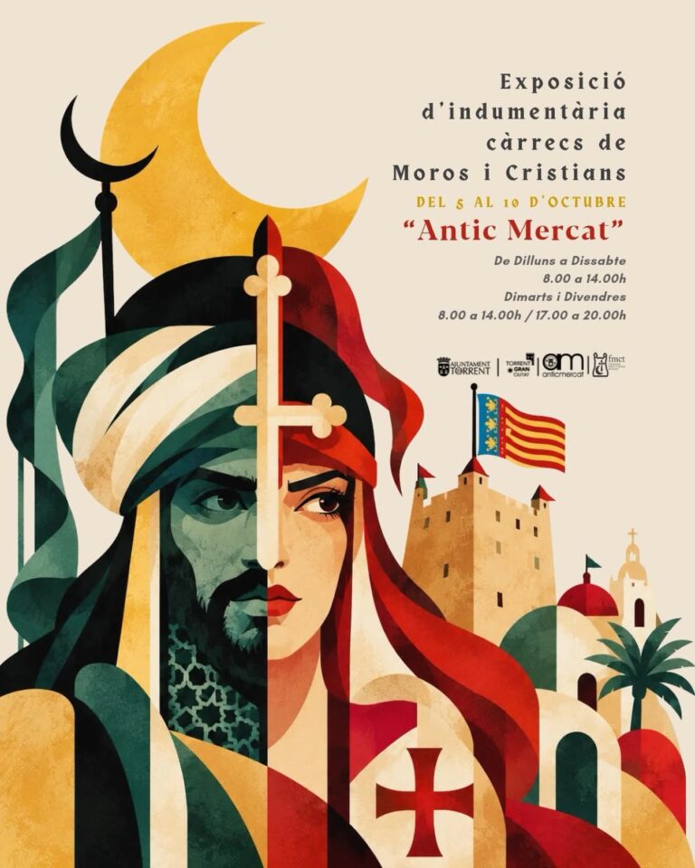 🕌⚔️ Exposición de Indumentaria de Moros i Cristians en Torrent.