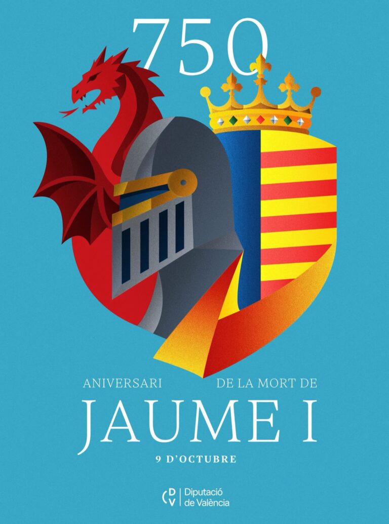 🔹Cartel de la Diputació de València per al 9 d`octubre.