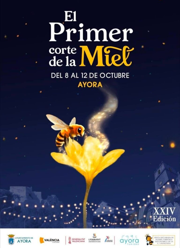 🐝 AYORA SE CONVIERTE ESTE PUENTE EN LA CAPITAL VALENCIANA DE LA MIEL.