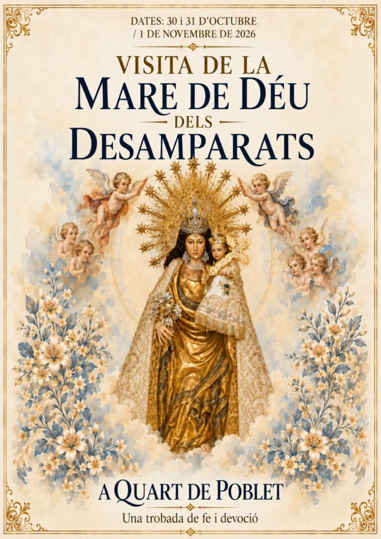 🔹Visita Virgen de los Desamparados a Quart de Poblet.