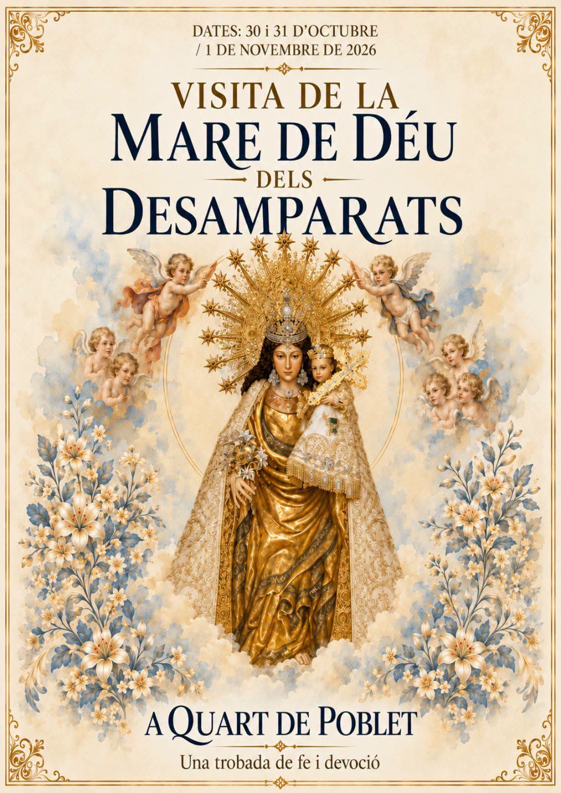 🔹Visita Virgen de los Desamparados a Quart de Poblet.