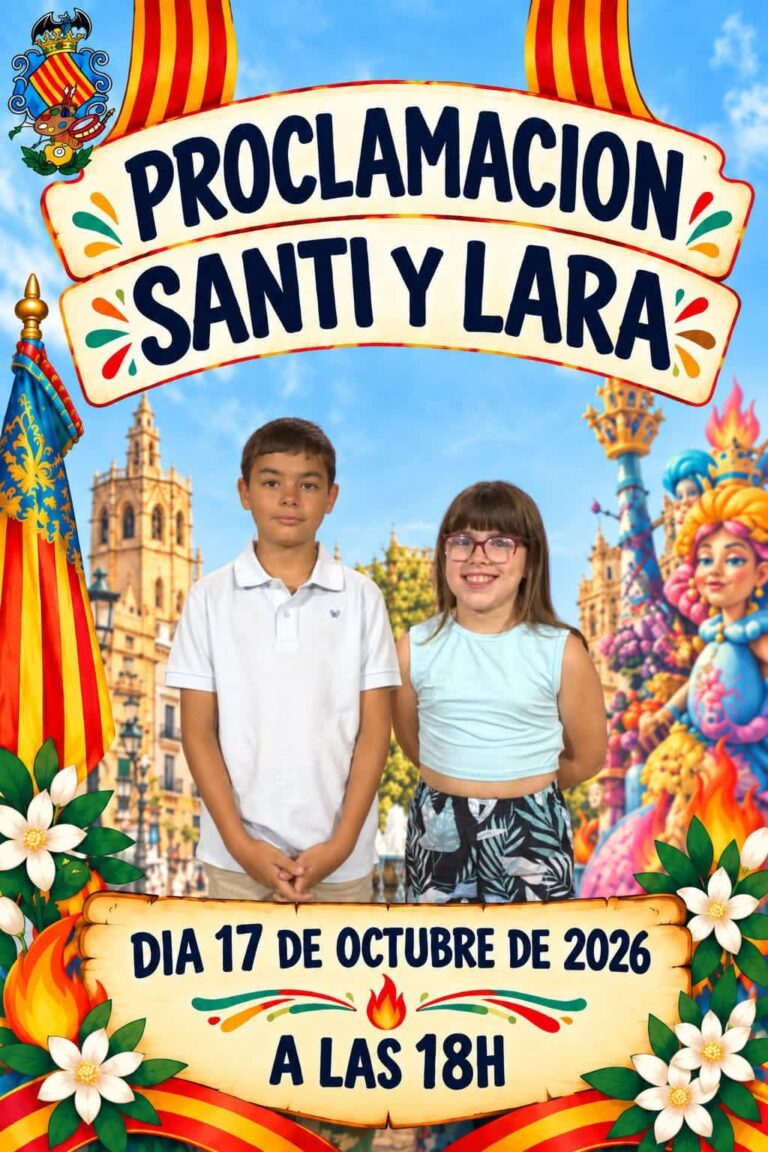 ✨ Proclamación representantes infantiles, Falla Baron De Patraix Cuenca.