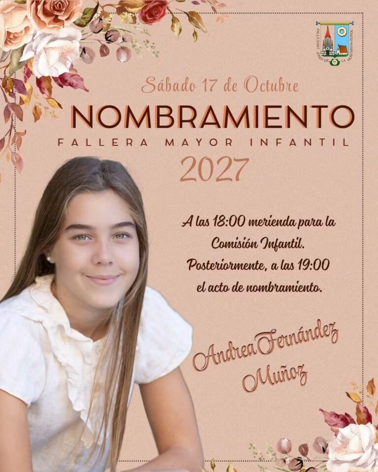 ✨ Nombramiento fmi Falla Sant Josep de la Muntanya - Terol.