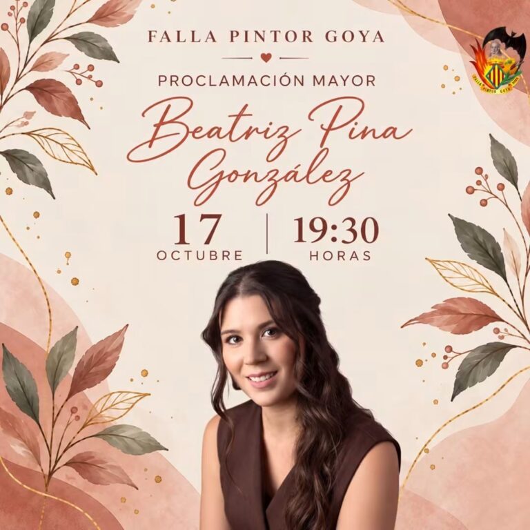 ✨ Proclamación Fallera Mayor, Falla Pintor Goya - Brasil.