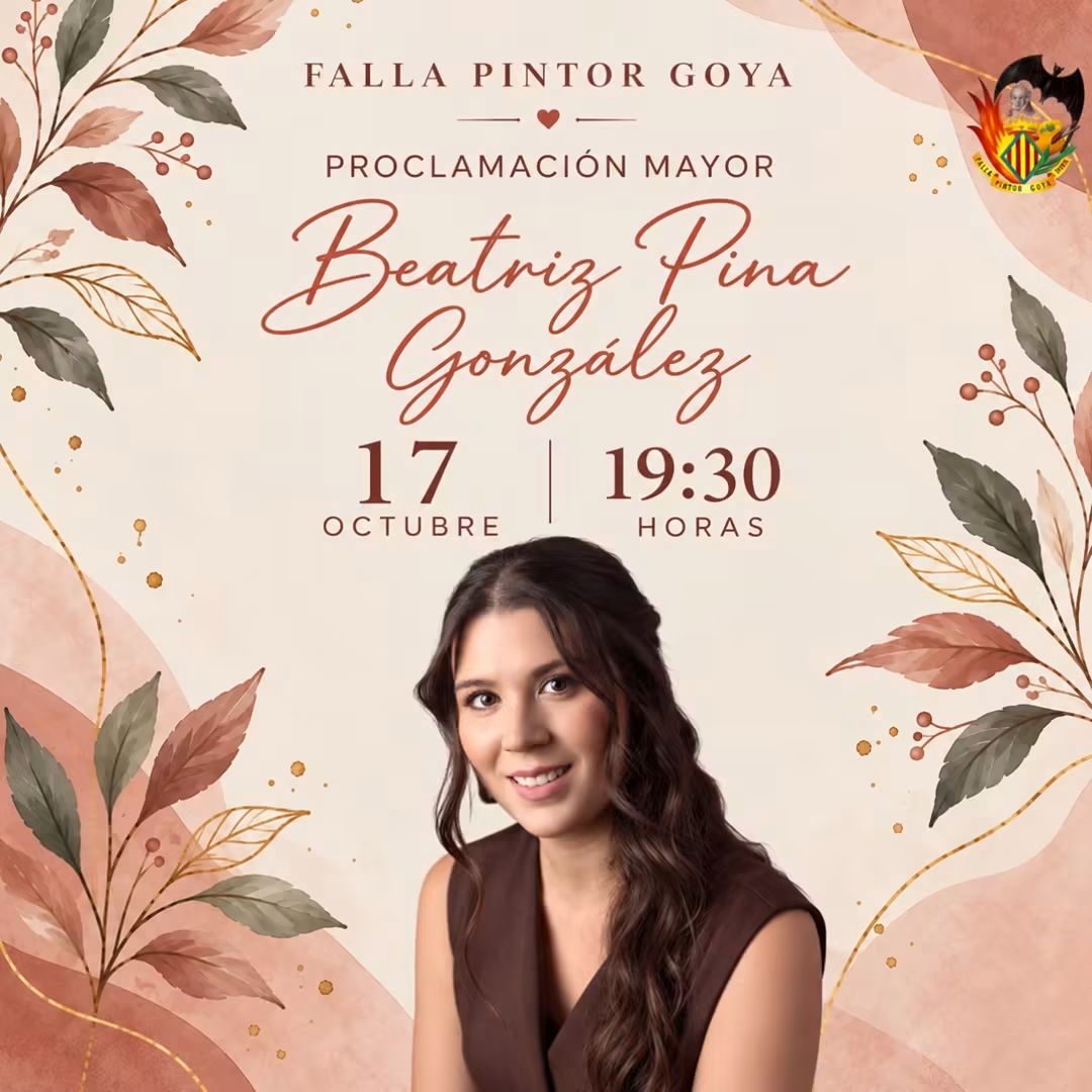 ✨ Proclamación Fallera Mayor, Falla Pintor Goya - Brasil.