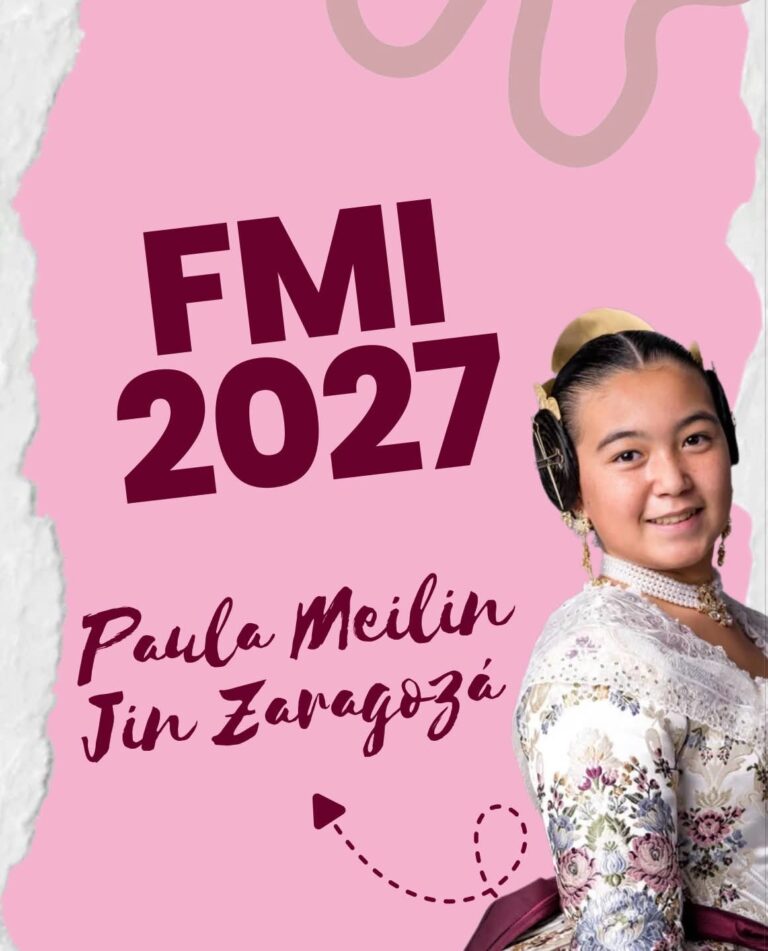 🩷✨ CONOCEMOS A PAULA, NUESTRA FALLERA MAYOR INFANTIL 2027, Falla Blanquerías ✨🩷