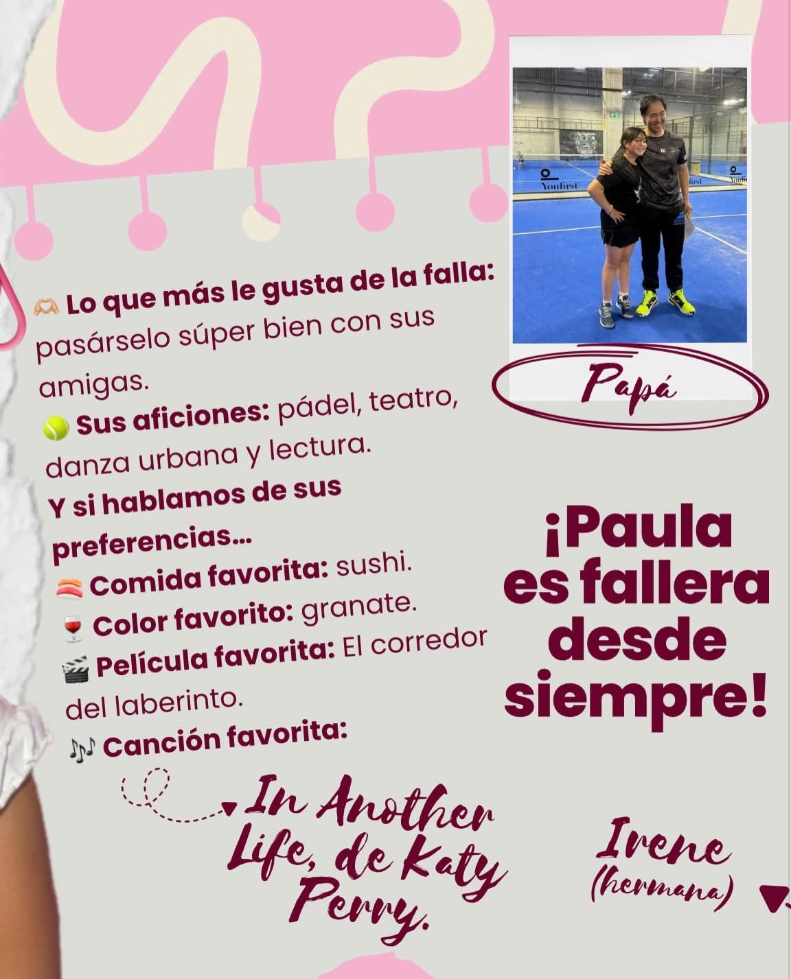 🩷✨ CONOCEMOS A PAULA, NUESTRA FALLERA MAYOR INFANTIL 2027, Falla Blanquerías  ✨🩷