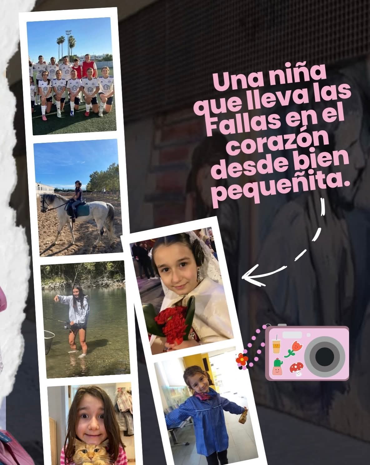 🩷✨ CONOCEMOS A ANDREA, NUESTRA PRESIDENTA INFANTIL 2027, Falla Blanquerías ✨🩷