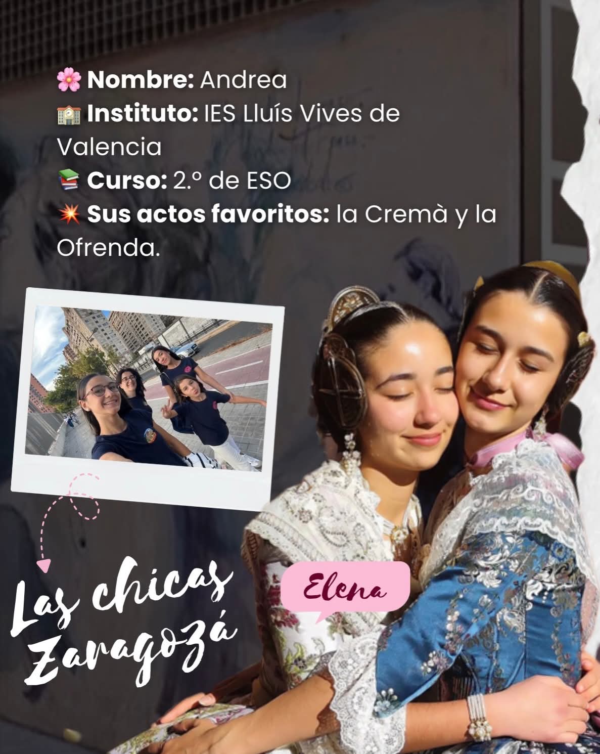 🩷✨ CONOCEMOS A ANDREA, NUESTRA PRESIDENTA INFANTIL 2027, Falla Blanquerías ✨🩷