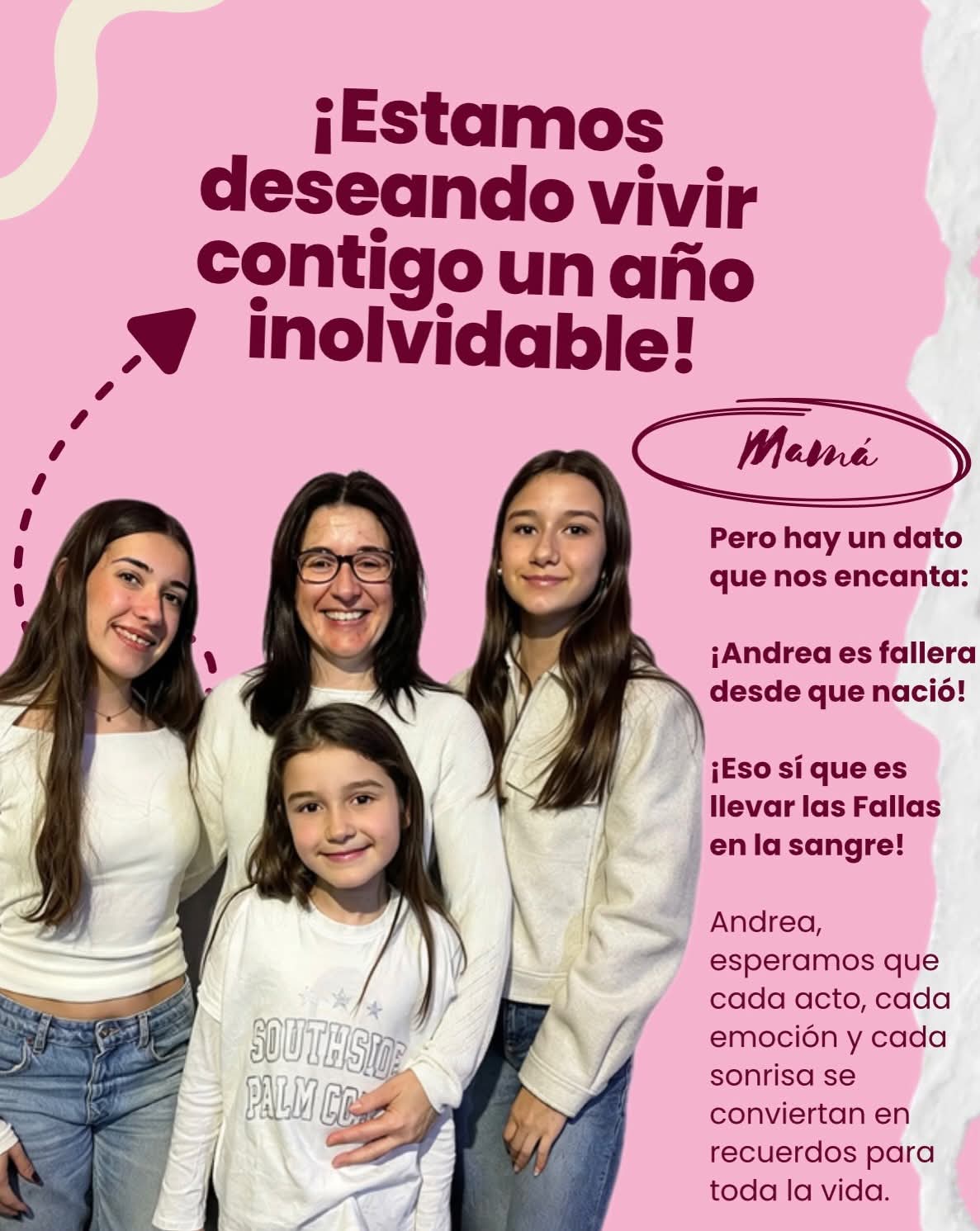 🩷✨ CONOCEMOS A ANDREA, NUESTRA PRESIDENTA INFANTIL 2027, Falla Blanquerías ✨🩷