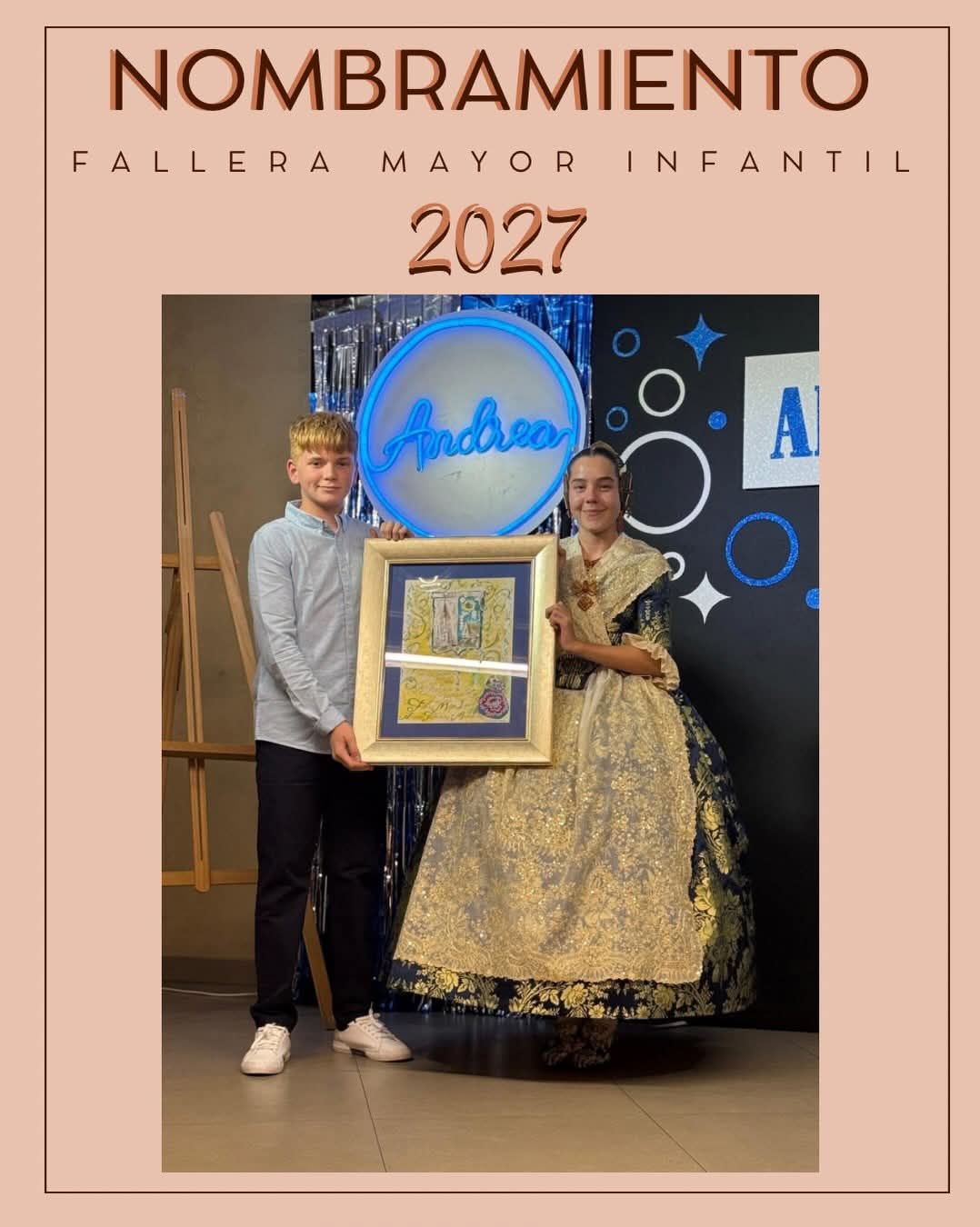 ✨ NOMBRAMIENTO FALLERA MAYOR INFANTIL 26 - 27, Falla Sant Josep de la Muntanya - Terol.