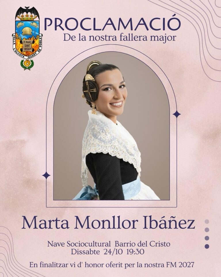 ✨Proclamacio fallera major Falla L'Alcota - Sagunt.