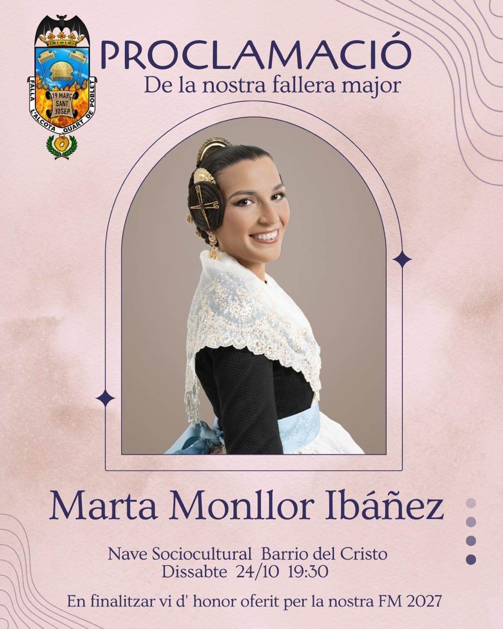 ✨Proclamacio fallera major Falla L'Alcota - Sagunt.