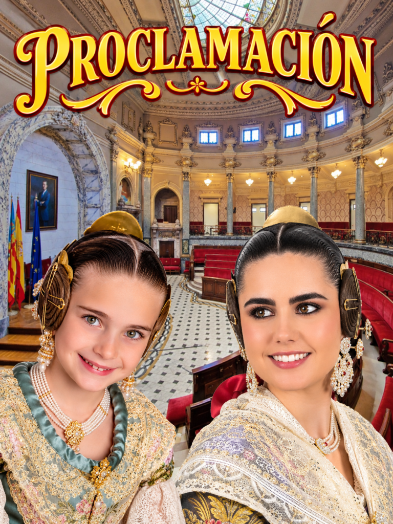 ✨ Horario y Dónde se Realizara la Proclamación de las Falleras Mayores de València 2027.